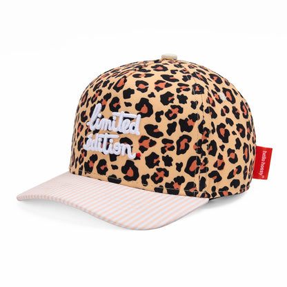 Cappellino in cotone bio leopardato Limited Edition