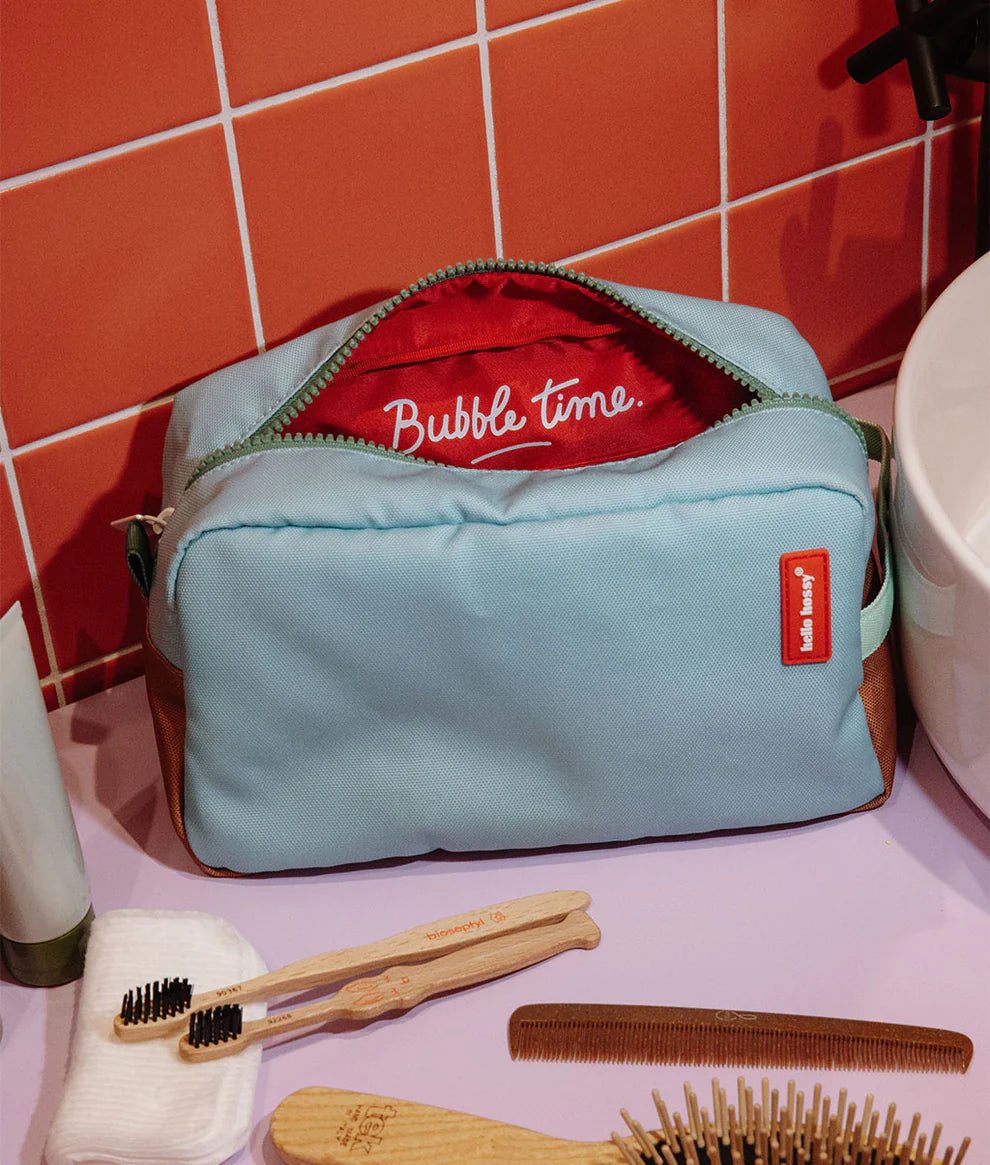 Beauty case azzurro