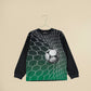 Maglietta nera maniche lunghe Goal