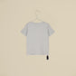 T-shirt sonora maniche corte grigia con bonghi