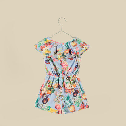 Tutina con stampa floreale