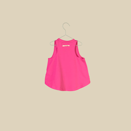Maglietta smanicata fuxia