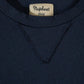 T-shirt manica corta in jersey di cotone blu navy