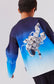 T-shirt maniche lunghe stampa astronauta