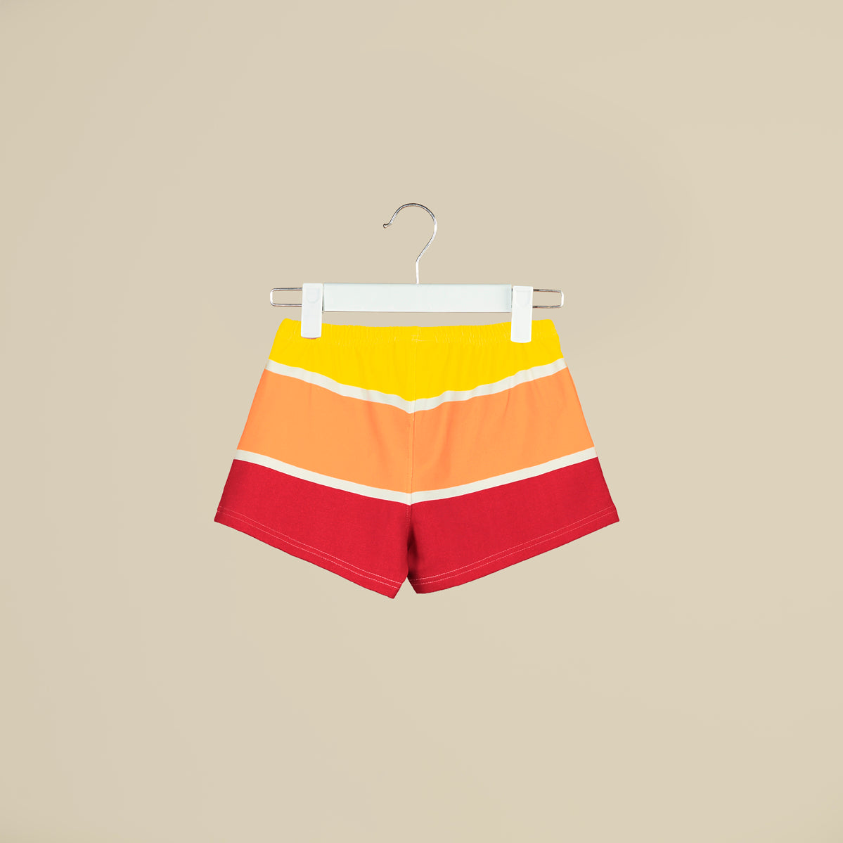 Shorts a righe sunset