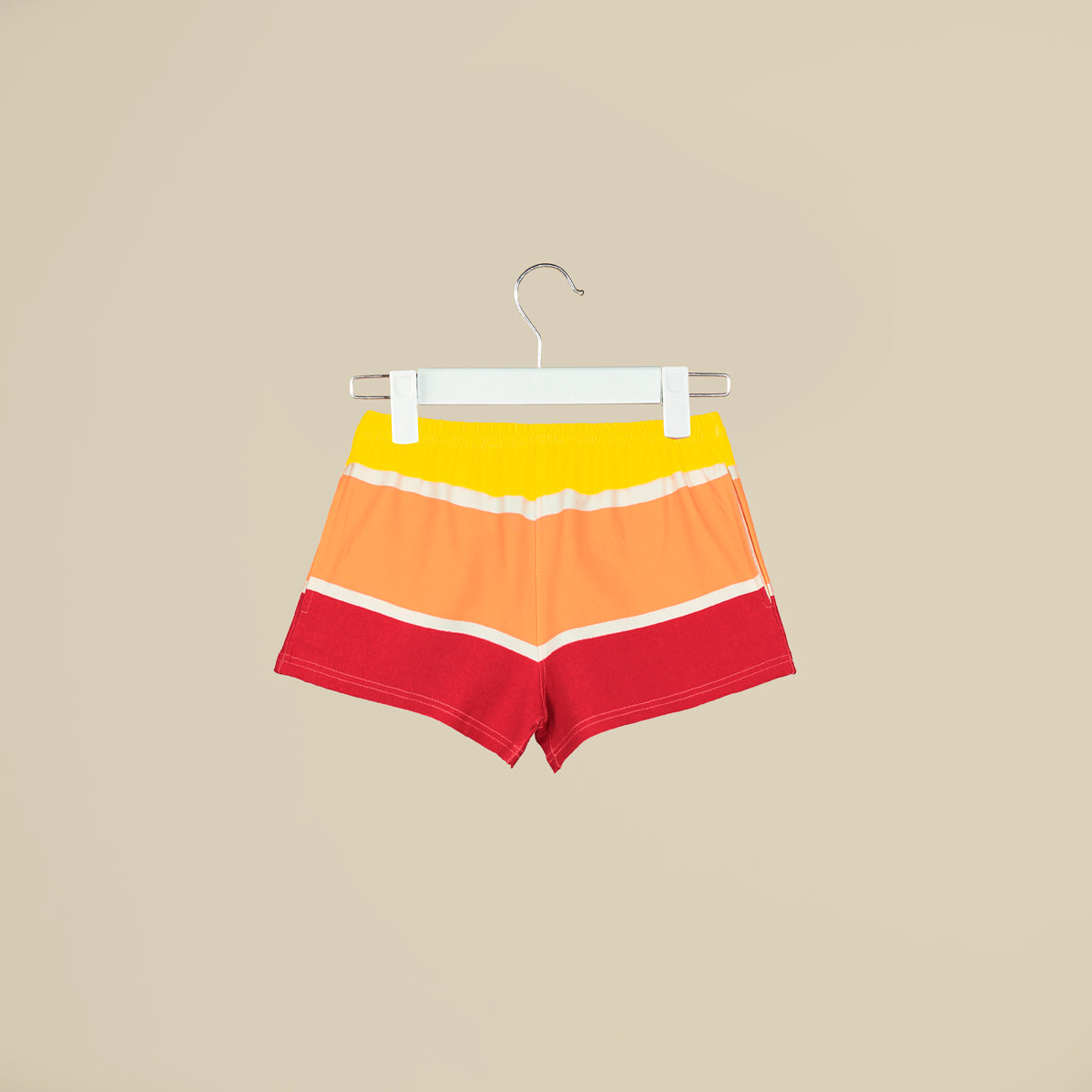 Shorts a righe sunset