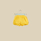 Shorts palloncino giallo girasole