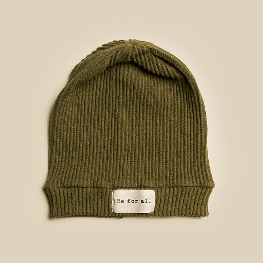 Cappellino in tessuto cannetté verdone