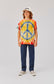 T-shirt unisex tie-dye con simbolo della pace
