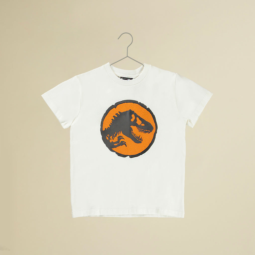T-shirt maniche corte bianca Jurassic World