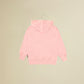 Felpa Nasa rosa maniche lunghe con cappuccio