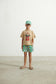 T-shirt beige a maniche corte con distributore di cicche