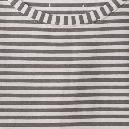 T-shirt crop a righe