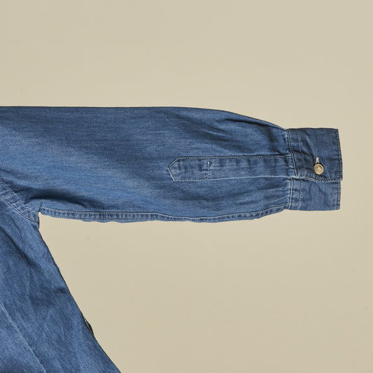 Camicia maniche lunghe in denim