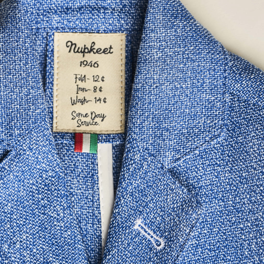 Giacca 2 bottoni jacquard