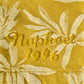 Shorts felpati con stampa foglie