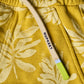 Shorts felpati con stampa foglie