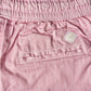 Shorts rosa a righe