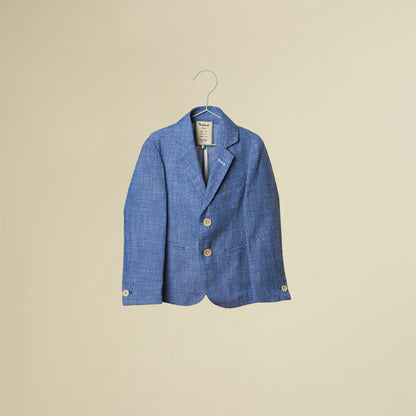 Giacca 2 bottoni jacquard