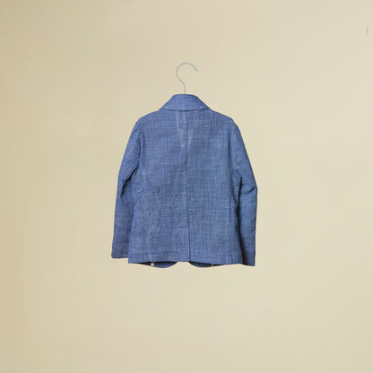 Giacca 2 bottoni jacquard