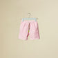 Shorts rosa a righe