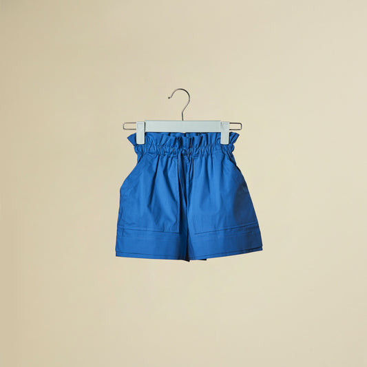 Shorts con coulisse bluette