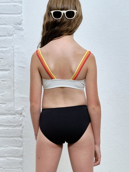 Costume trikini con palme